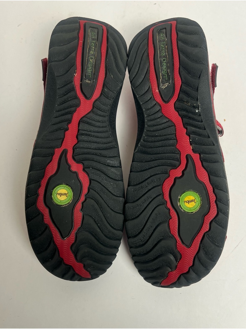 JAMBU Women’s Sunkist Size 8 Red Leather Upper Shoes - Picture 11 of 14